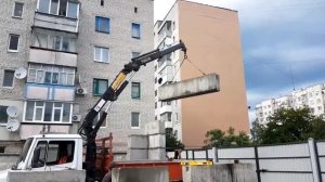 Работа манипулятора 3,5т.