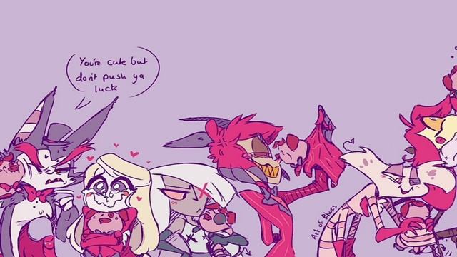 Helluva/Hazbin Outfit Swaps (Helluva Boss/Hazbin Hotel comic dub) смотреть онлайн