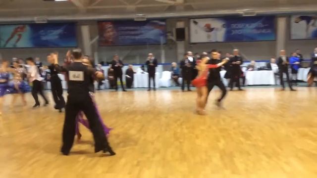 Чуклин Егор - Карганова Валерия Сha Cha Cha смотреть онлайн