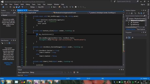 [SOURCE CODE] Telegram Bot auto send text message C# Winform Part 4 смотреть онлайн