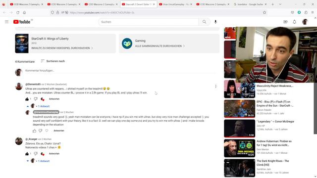 Starcraft 2 Desert Strike 1338 | 1v1 ProMatch #33 - Elemento vs Uran in ZvZ смотреть онлайн