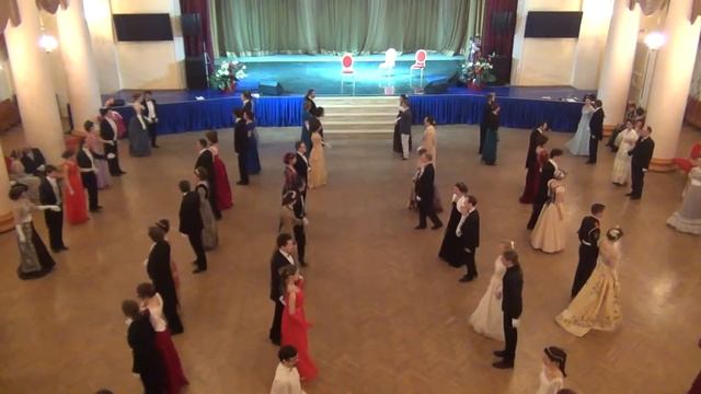 Большой золотолесский бал 26 апреля 2015 года. Французская кадриль №2. Quadrille смотреть онлайн