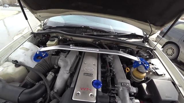 Съемная ТОНИРОВКА и РАСПОРКИ кузова на Тойота Марк 2 смотреть онлайн