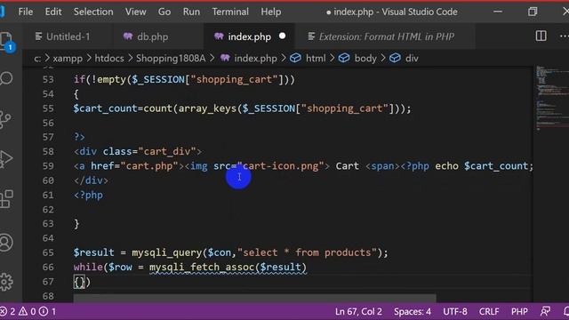 Shopping Cart in PHP ||Part 2|| смотреть онлайн