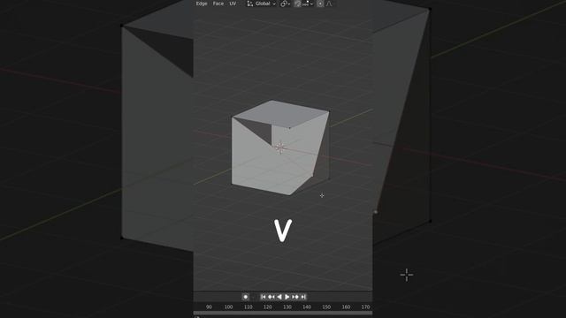 Разрыв вершин и их заполнение в Blender смотреть онлайн