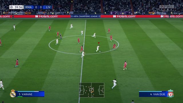 FIFA 20 - Demo Gameplay - Real Madrid Vs Liverpool