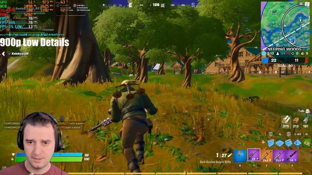 FORTNITE on R7 360 смотреть онлайн