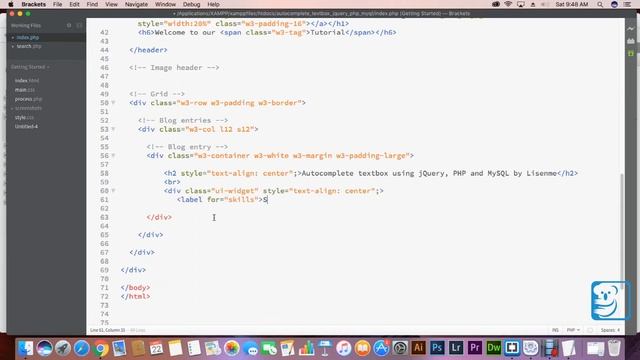 Autocomplete textbox with PHP, jQuery and MySql смотреть онлайн