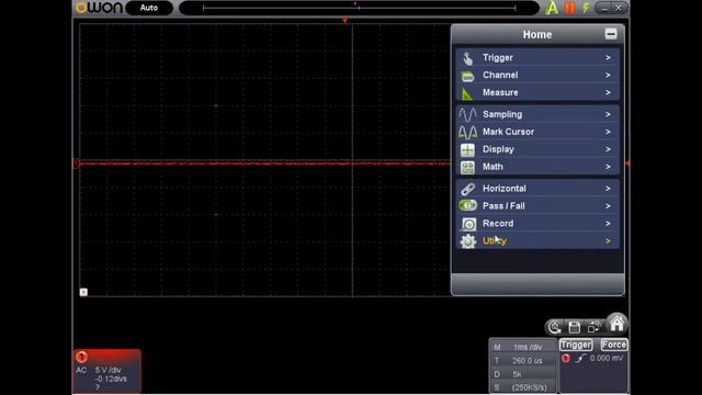 owon RDS Series trackball settings operation tips смотреть онлайн