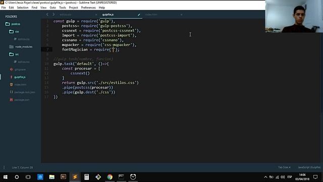 Como compilar PostCSS con Gulp смотреть онлайн