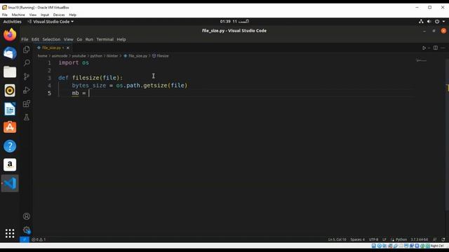 How to Get File Size in in MegaBytes Python смотреть онлайн