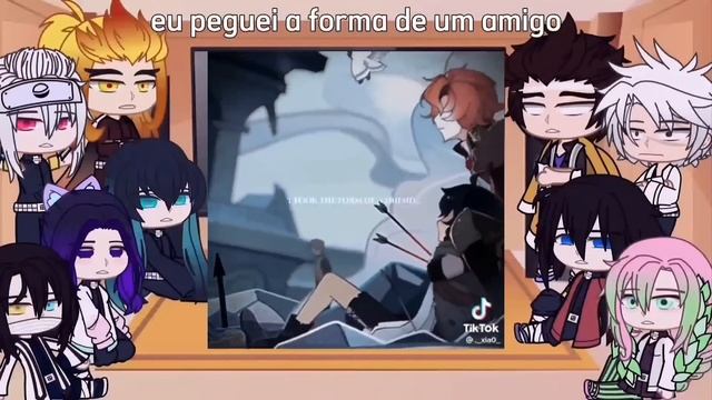 ?Hashiras react to genshin impact characters (Archons)?PT-BR - ENG || genshin/kny || gacha club смотреть онлайн