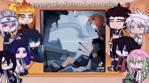 ?Hashiras react to genshin impact characters (Archons)?PT-BR - ENG || genshin/kny || gacha club