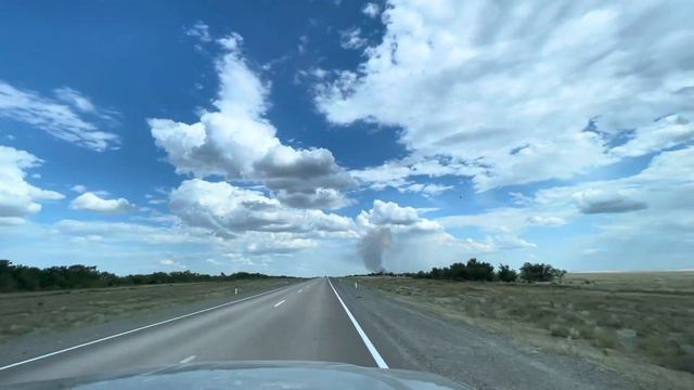 Kazakhstan. The roads. Дороги Казахстана. Дорога из Павлодара в Семипалатинск. смотреть онлайн