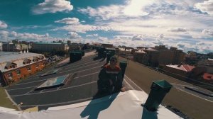 Монтаж ПВХ мембраны на скатной кровле!