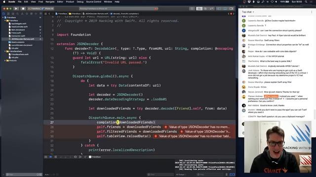 Building a social media app with Codable and networking – Swift on Sundays January 27th 2019 смотреть онлайн