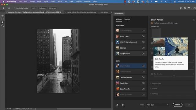 Photoshop Sky Replacement and Nueral Filters смотреть онлайн