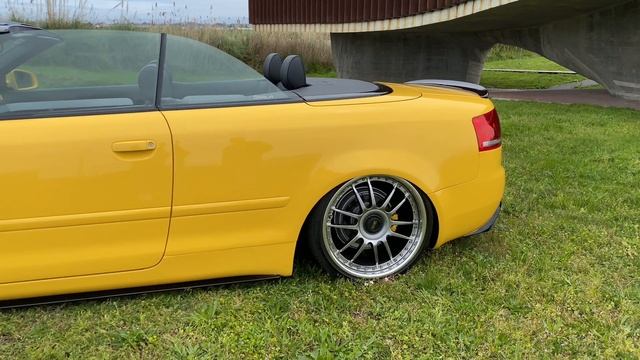 Ele foi ousado Audi A4 B6 cabrio com look RS4 B7 смотреть онлайн