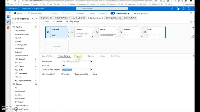 ADF ETL DW Loading Pattern with Mapping Data Flows смотреть онлайн