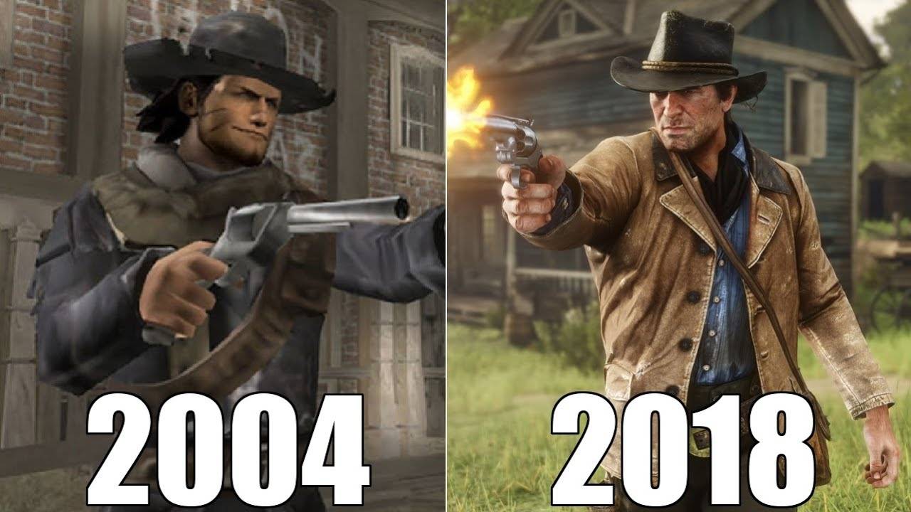 Эволюция серии игр Red Dead [2004-2018] смотреть онлайн
