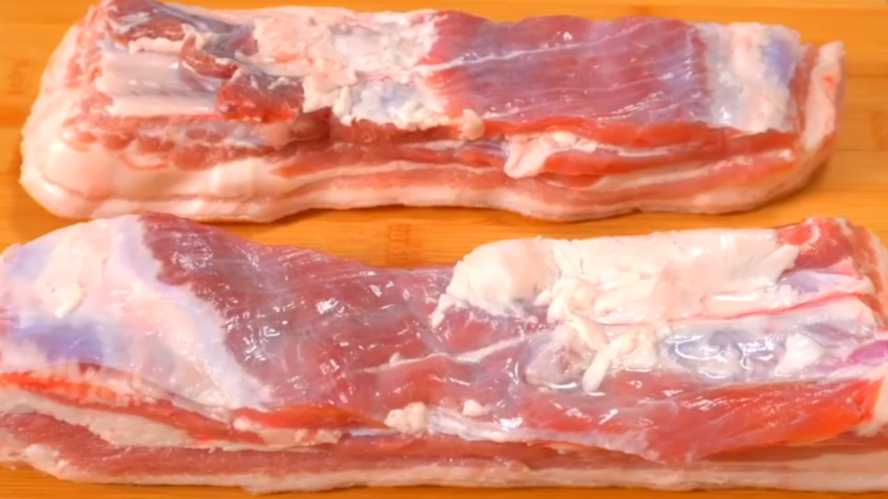 Муж постоянно просит приготовить вкусную свиную грудинку таким способом | Приготовь сочную грудинку смотреть онлайн