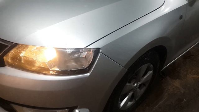 Автозапуск с родного ключа на Шкода рапид после установки Сигнализации Starline смотреть онлайн