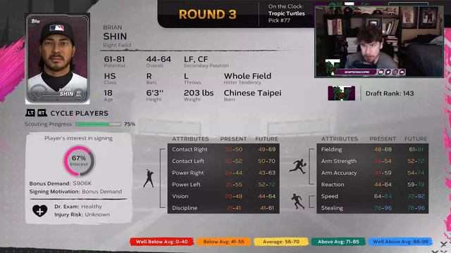 Year 1 Draft - MLB The Show 24 - Franchise Mode Commentary - Tokyo - Ep.3 смотреть онлайн