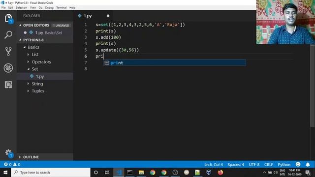 Python -SET | Python Tutorials | MYSQL | Full Stack Development | From Scratch смотреть онлайн