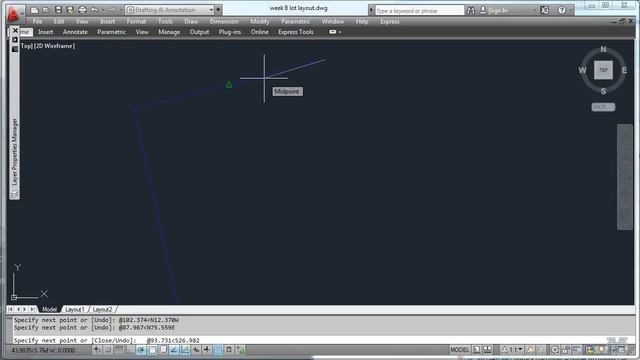 AutoCad 11 - Plotting surveying data for a lot смотреть онлайн