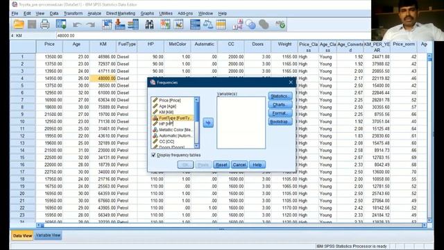 EDA DESCRIPTIVE STATISTICS IN SPSS AND PYTHON SESSION-1 PART 3 смотреть онлайн