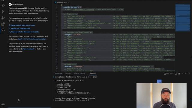 Copilot Tricks: tsconfig смотреть онлайн