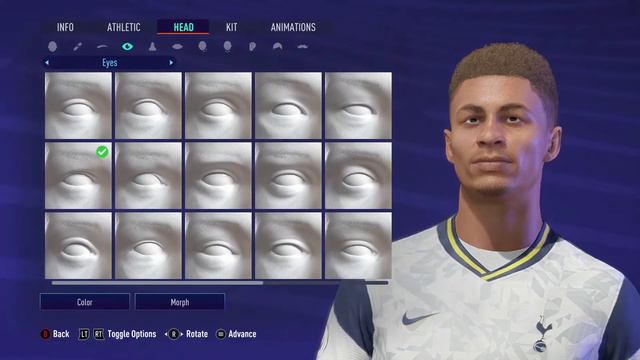 FIFA 21 faces Virtual Pro club look alike Dele Alli // Tottenham Hotspur // England смотреть онлайн