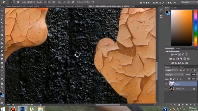 photoshop : how to create a crack skin effect in photoshop смотреть онлайн