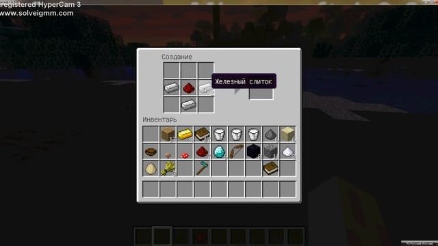 Minecraft 1.6.2 / Как сделать Компас и Часы / Без звука смотреть онлайн