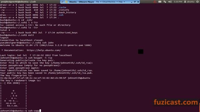 UNIX-1.12 SSH Command (Video Tutorial) смотреть онлайн