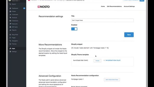 Nosto Video Tutorial: How to relocate recommendations on Shopify смотреть онлайн