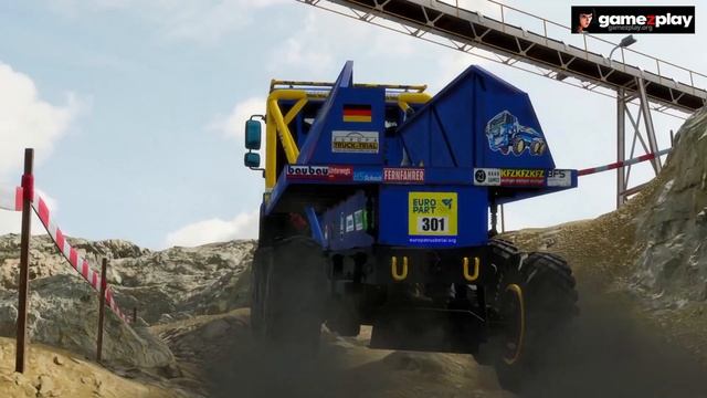 HDC Heavy Duty Challenge Game powerful off-road trucks trails PC смотреть онлайн