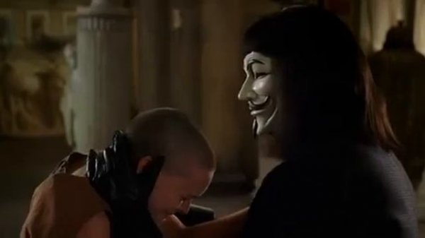 V - значит вендетта - лучшая сцена