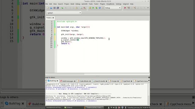 GTK3 - CSS - C Language (Tutorial-01) смотреть онлайн
