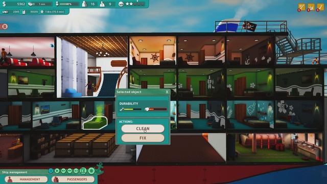 NOT SURE STORAGE ROOM IS WORTH IT - Cruise Ship Manager - Gameplay 04 смотреть онлайн