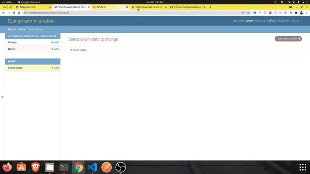 Python django telegram bot | Telegram bot using django | Telegram bot tutorial | [ telegram bot ] смотреть онлайн