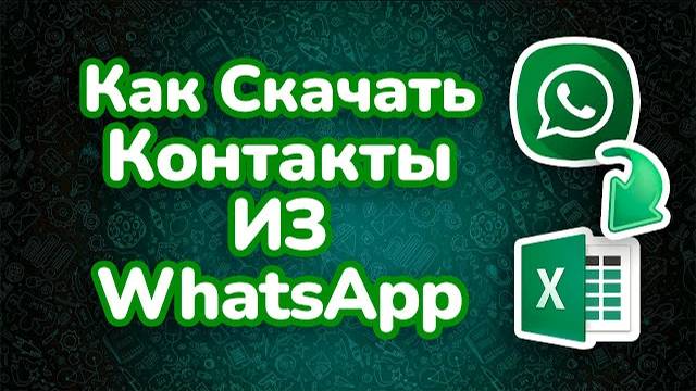2 Способа скачать контакты из Ватсап смотреть онлайн