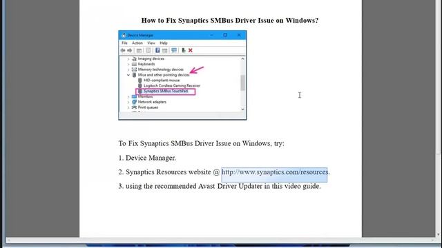 Fix Synaptics SMBus Touchpad Driver Issue on Windows 11/10/8 (2023 Updated) смотреть онлайн