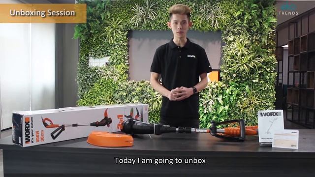 WORX WG119E 550W 30cm Corded Grass Trimmer / Edger
