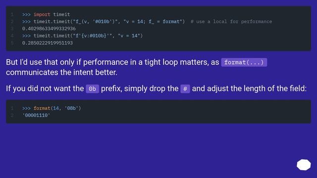 Convert to binary and keep leading zeros смотреть онлайн