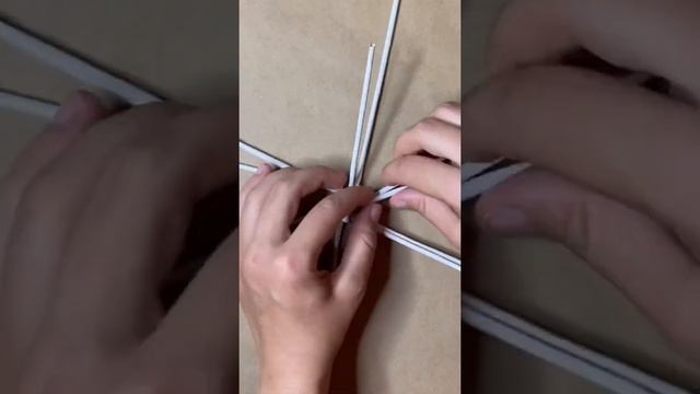 Серединка из бумажной лозы «цветок сакуры». Плетение круглой основы смотреть онлайн