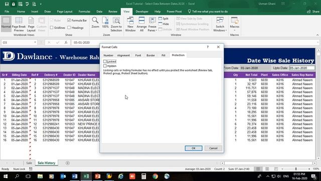 Excel Tutorial - Select Data Between Two Dates & Categories (Part-1) смотреть онлайн