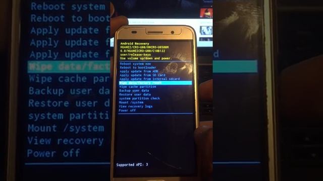 Полный Сброс, Хард Ресет HUAWEI - Y3 2017 (CRO U00 | Hard Reset HUAWEI - Y3 2017 смотреть онлайн