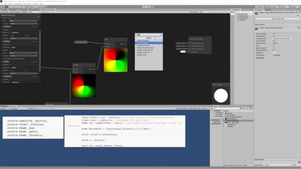 Create a 2D Black Hole Shader Graph in Unity based on Einstein Ring formula -Unity Tutorial