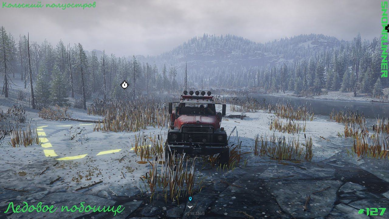 SnowRunner - Кольский полуостров - Ледовое побоище - #127 смотреть онлайн